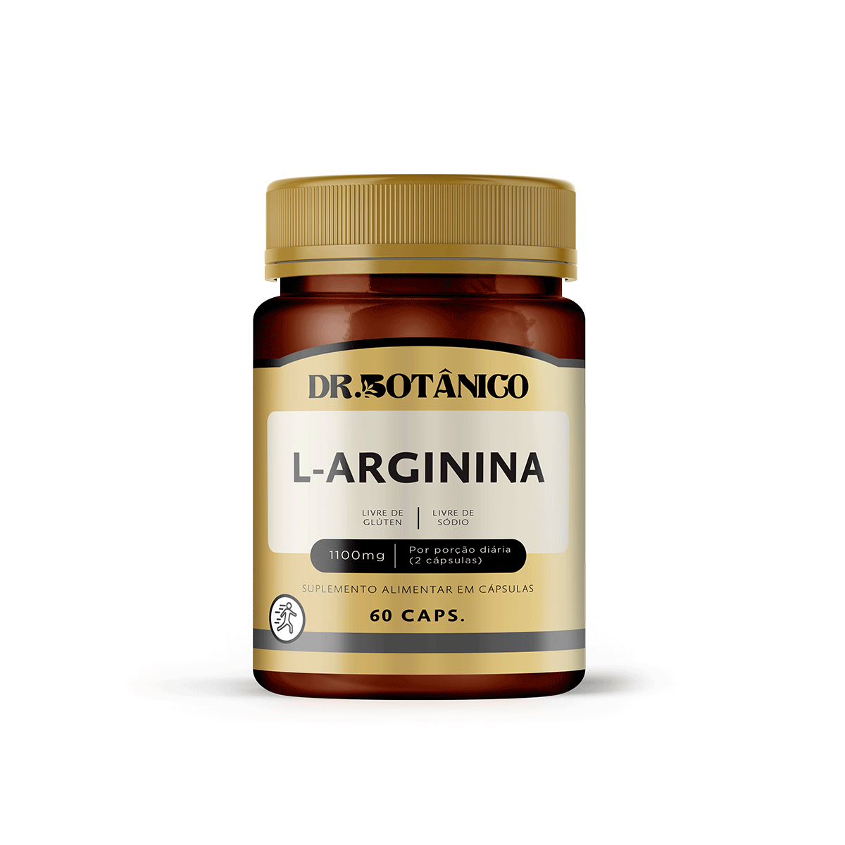 L-ARGININA 1.100MG 60 CÁPSULAS DR. BOTÂNICO