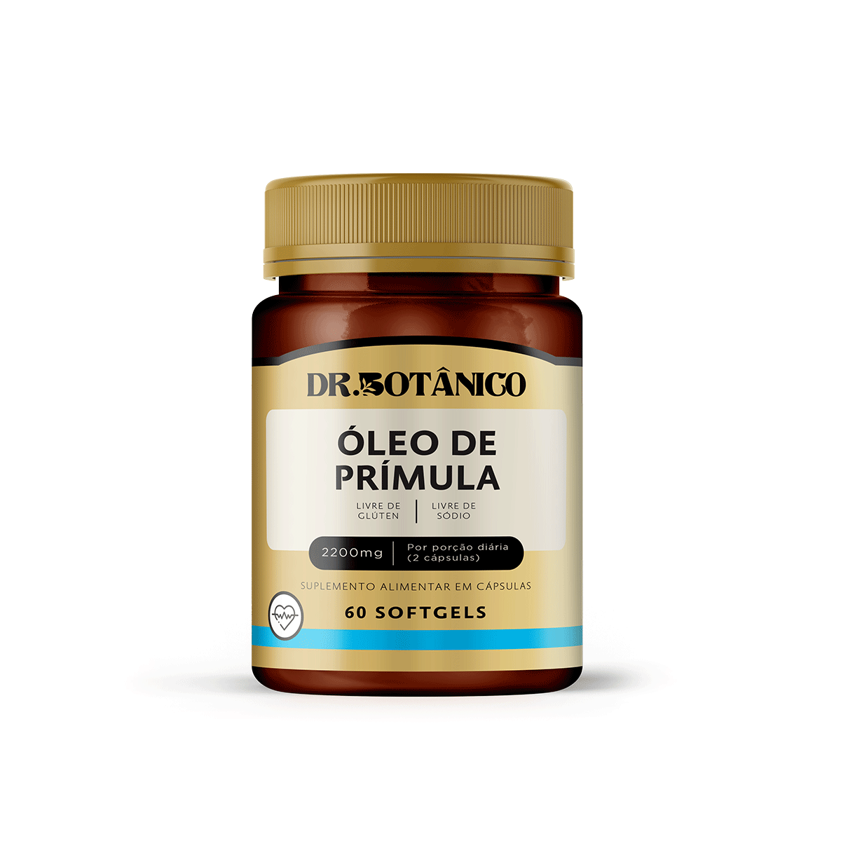 ÓLEO DE PRÍMULA 2000MG 60 SOFTGELS - DR. BOTÂNICO