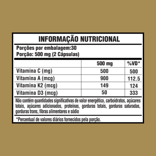 ADK MULTIVITAMÍNICO 500MG 60CAPS - DR. BOTÂNICO