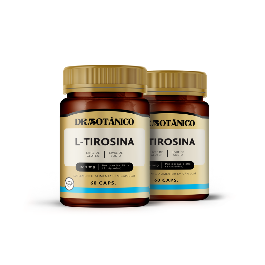 KIT 2 UN L-TIROSINA 1500MG 60CAPSULA - DR. BOTANICO