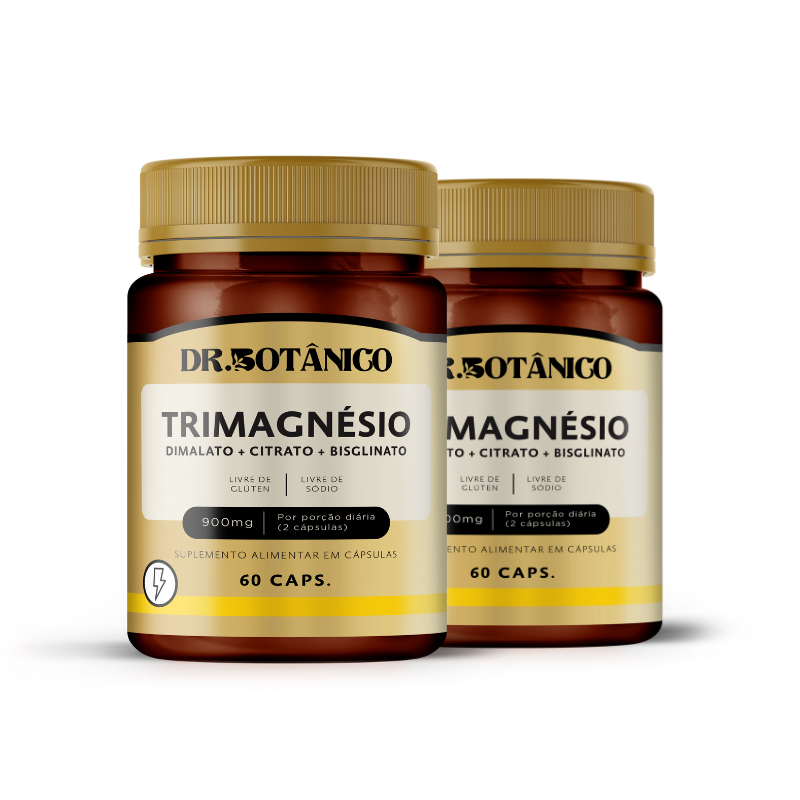 KIT 2 UN TRIMAGNESIO 900MG 60 CAPSULA - DR. BOTANICO