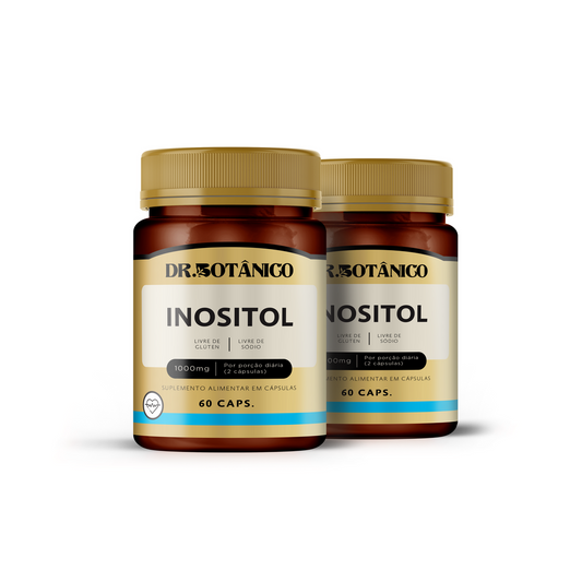 KIT 2 UN INOSITOL 1000MG 60 CAPSULA - DR. BOTANICO