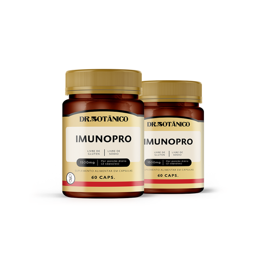 KIT 2 UN IMUNOPRO 1500MG 60 CAPSULA - DR. BOTÂNICO