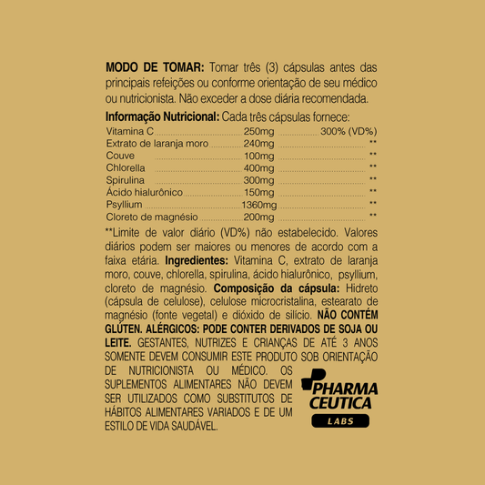 GREEN MOROSEK 4500MG 60 SOFTGELS - DR. BOTÂNICO