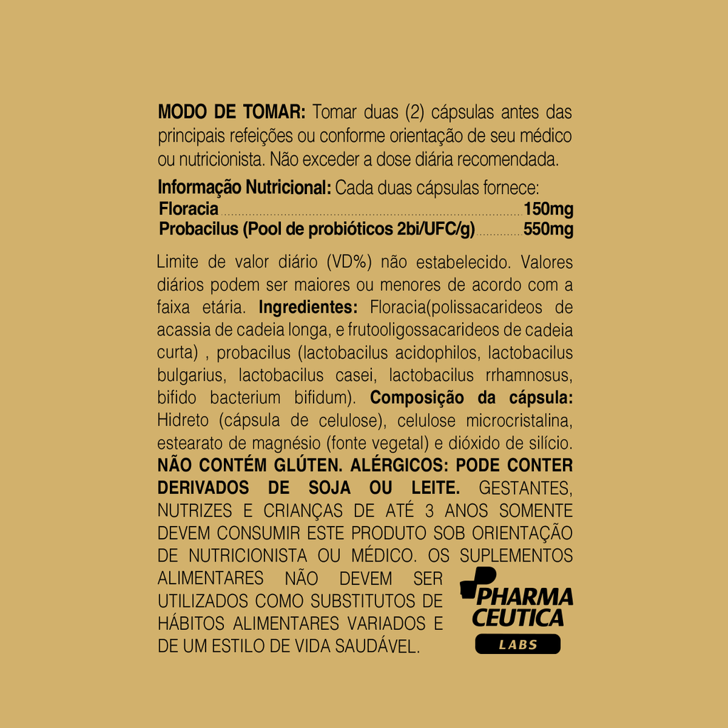 FLORACIA 650MG 60 CAPS - DR. BOTÂNICO