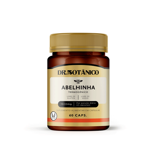 ABELHINHA TERMOGÊNICO 1500MG 60 CAPS - DR. BOTÂNICO