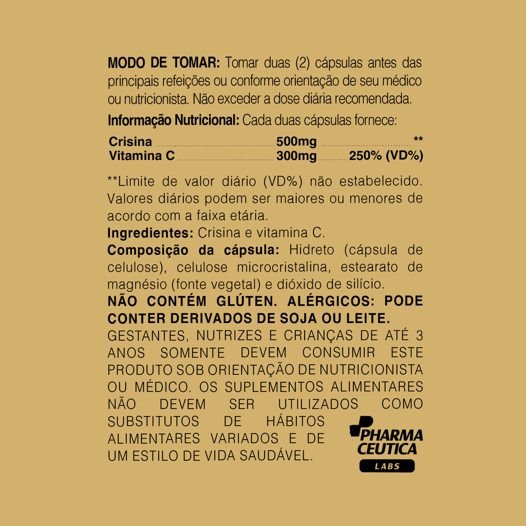 CRISINA 800MG 60 CAPS DR. BOTÂNICO