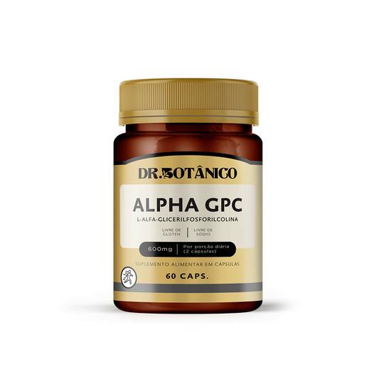ALPHA GPC 600MG 60 CÁPSULAS DR. BOTÂNICO