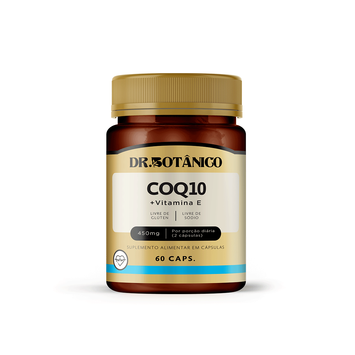 COQ10 + VIT. E 450MG 60CAPS DR. BOTÂNICO