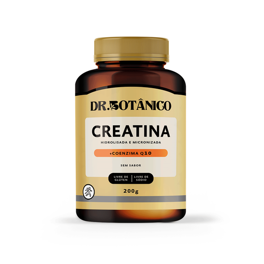 CREATINA HIDROLISADA E MICRONIZADA + COENZIMA Q10 200G DR. BOTÂNICO