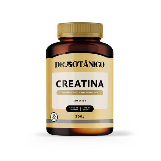 CREATINA HIDROLISADA E MICRONIZADA  200G DR. BOTÂNICO