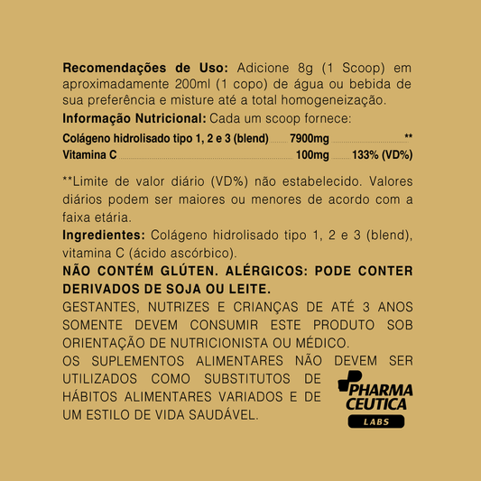 COLLAGEN 3X SOLÚVEL 8000MG 240G - DR. BOTÂNICO