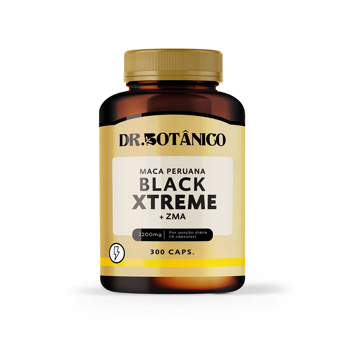 MACA BLACK EXTREME (MACA + ZMA) 2200MG 300CAPS DR. BOTÂNICO