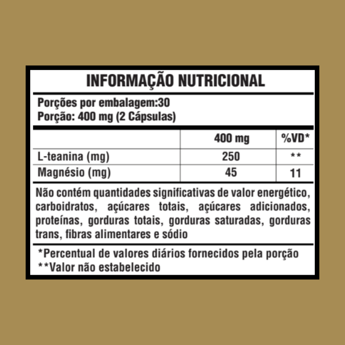 KIT 2 UN L-TEANINA 400MG 60CAPSULA - DR. BOTANICO