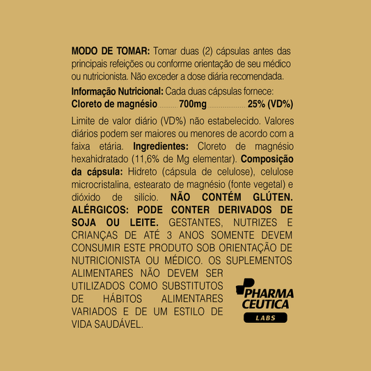 MAGNÉSIO P.A 700MG 60 CAPS - DR. BOTÂNICO