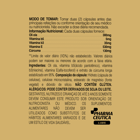 OLI OLA 1000MG 60 CAPS - DR. BOTÂNICO