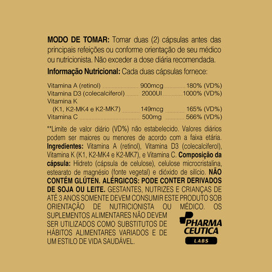 ADK MULTIVITAMÍNICO 500MG 60CAPS - DR. BOTÂNICO