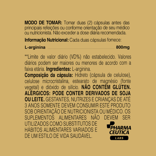 ÓXIDO NÍTRICO 800MG 60CAPS - DR. BOTÂNICO