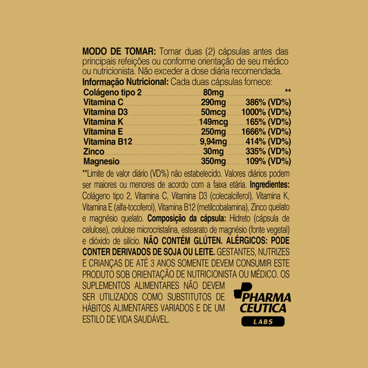 COLLAGEN TP. 2  1000MG 60CAPS - DR. BOTÂNICO