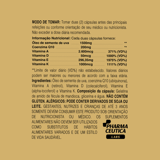ANTI-AGE 2000MG 60 SOFTGELS - DR. BOTÂNICO