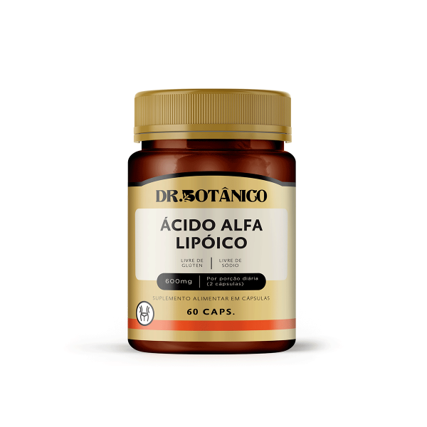 ÁCIDO ALFA LIPÓICO 600MG 60 CAPS - DR. BOTÂNICO