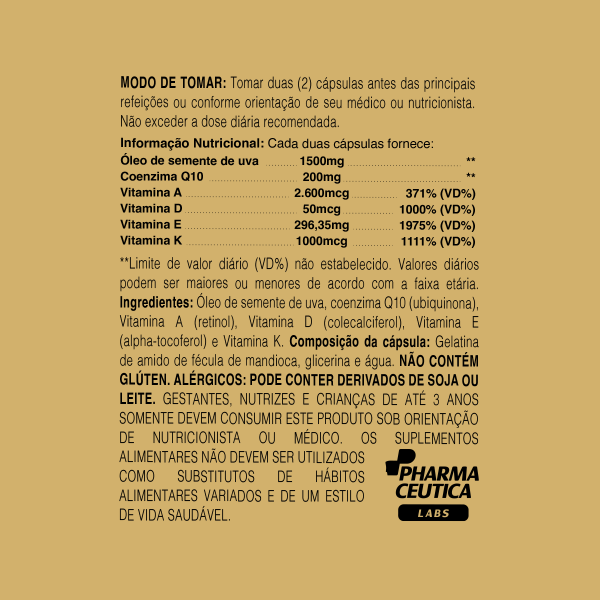 ANTI-AGE 2000MG 60 SOFTGELS - DR. BOTÂNICO - Image 2