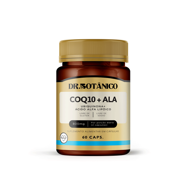 COQ10 + ALA 800MG 60CAPS - DR. BOTÂNICO