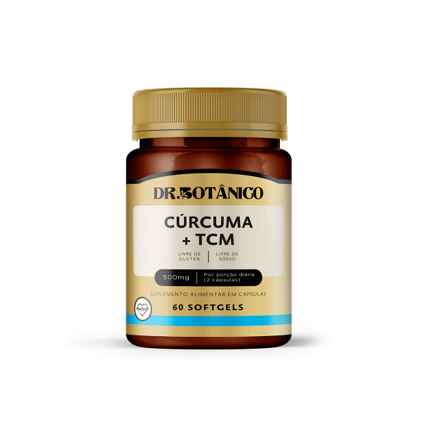 CÚRCUMA + TCM 1600MG 60 CAPS - DR. BOTÂNICO