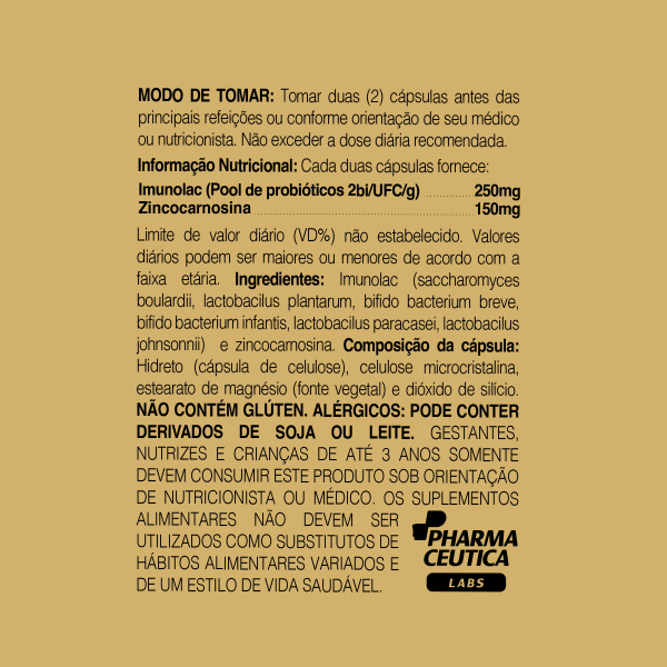 IMUNOLAC 400MG 60 CAPS - DR. BOTÂNICO - Image 2