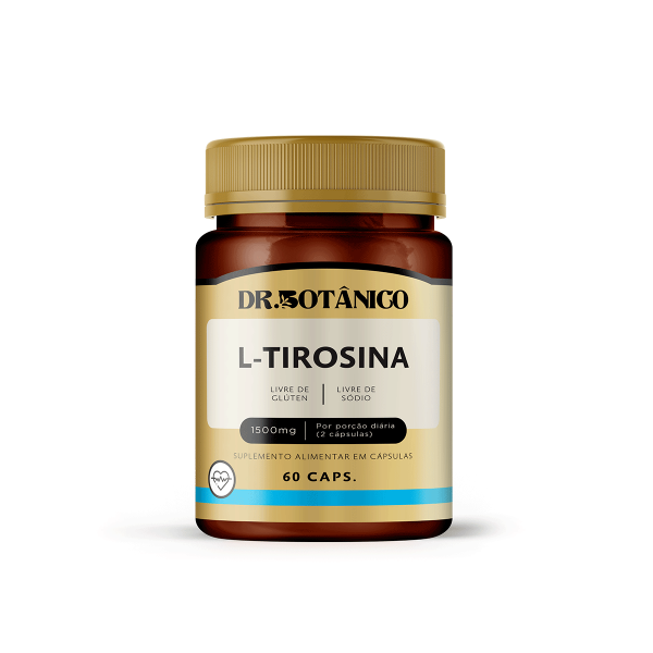 L-TIROSINA 1500MG 60CAPS - DR. BOTÂNICO