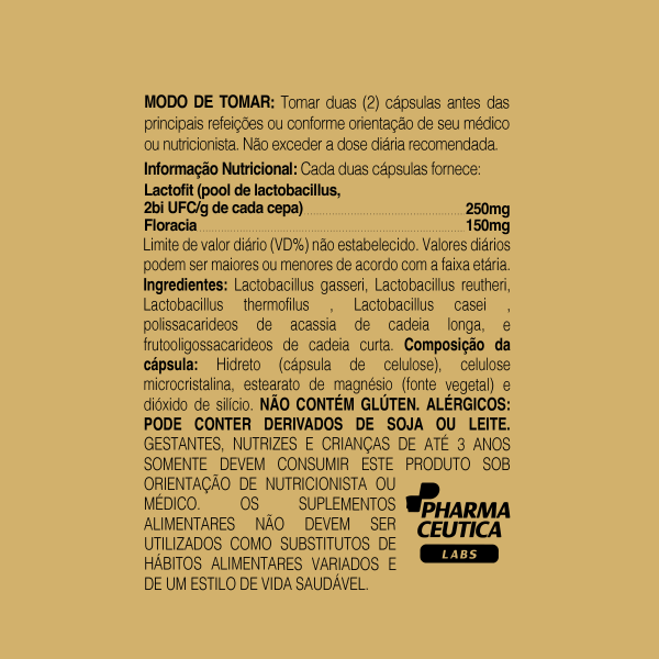 LACTOFIT 400MG 60 CAPS - DR. BOTÂNICO - Image 2