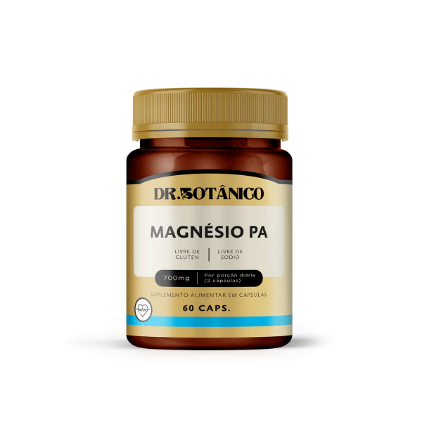 MAGNÉSIO P.A 700MG 60 CAPS - DR. BOTÂNICO