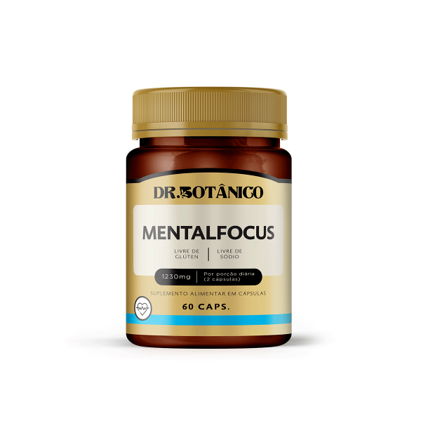 MENTALFOCUS 1230MG 60CAPS - DR. BOTÂNICO