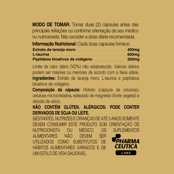 MOROSEK + TAURINA 1200MG 60 CAPS - DR. BOTÂNICO - Image 2