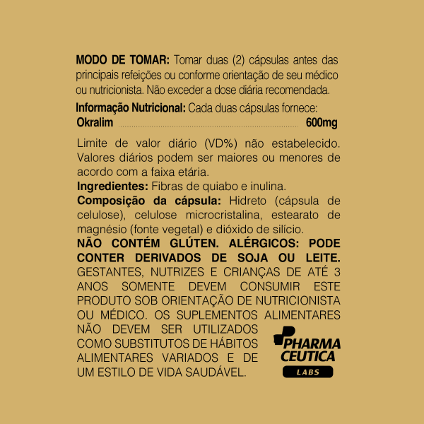OKRALIBS 600MG 60CAPS DR. BOTÂNICO - Image 2