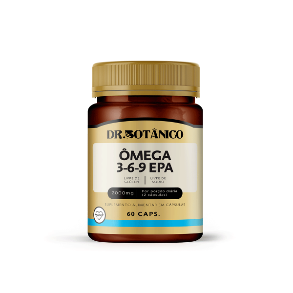 ÔMEGA 3-6-9 EPA 2000MG 60 CAPS - DR. BOTÂNICO