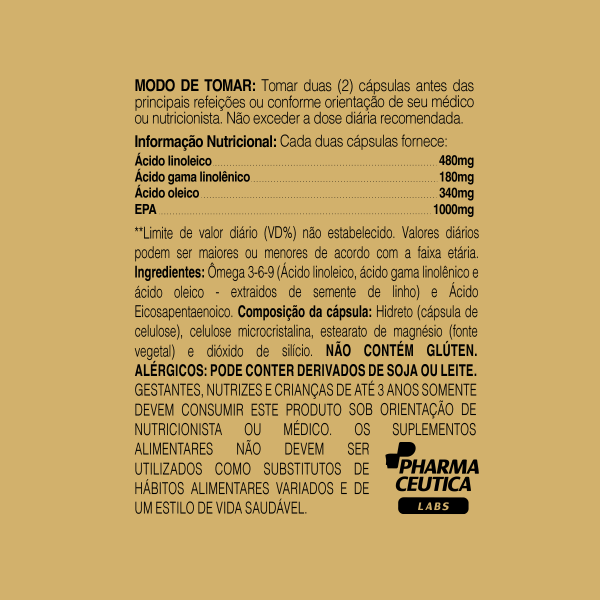 ÔMEGA 3-6-9 EPA 2000MG 60 CAPS - DR. BOTÂNICO - Image 2