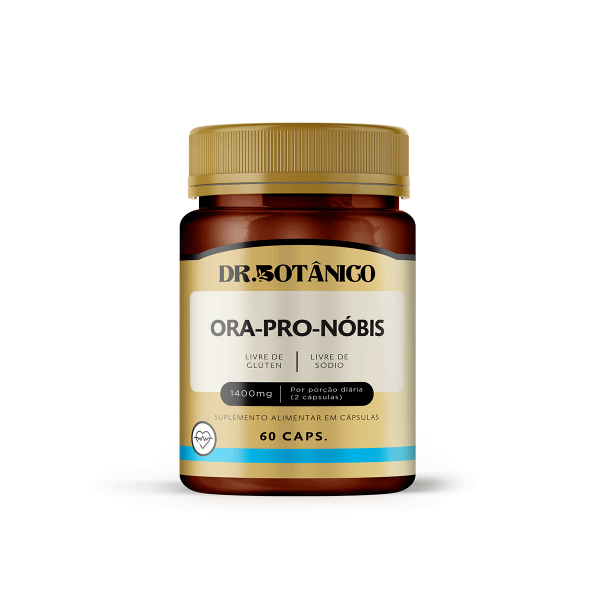 RA-PRO-NÓBIS 1400MG 60CAPS - DR. BOTÂNICO