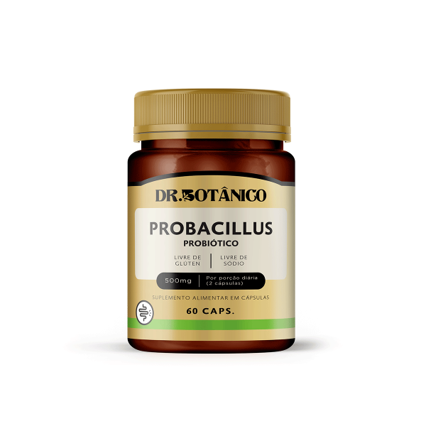 PROBACILLUS 500MG 60 CAPS - DR. BOTÂNICO