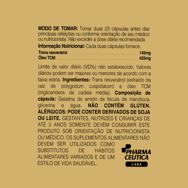 TRANS RESVERATROL 600MG 60 CAPS - DR. BOTÂNICO - Image 2