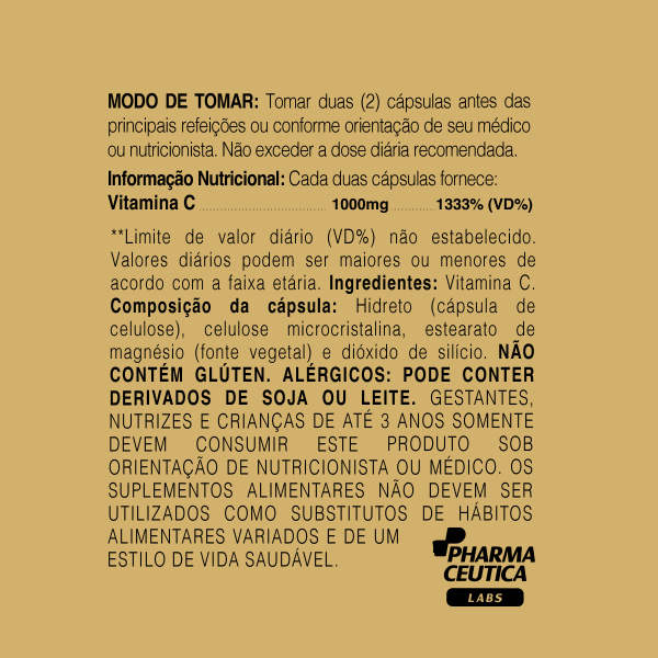 VITAMINA C 1000MG 60CAPS - DR. BOTÂNICO - Image 2